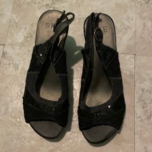 BKE black wedges